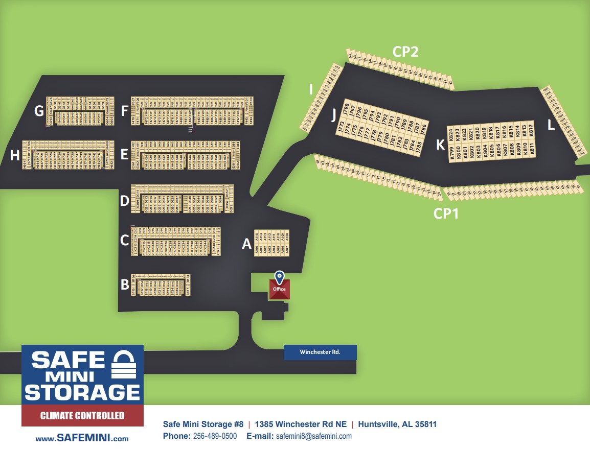 secured units in Huntsville, AL 